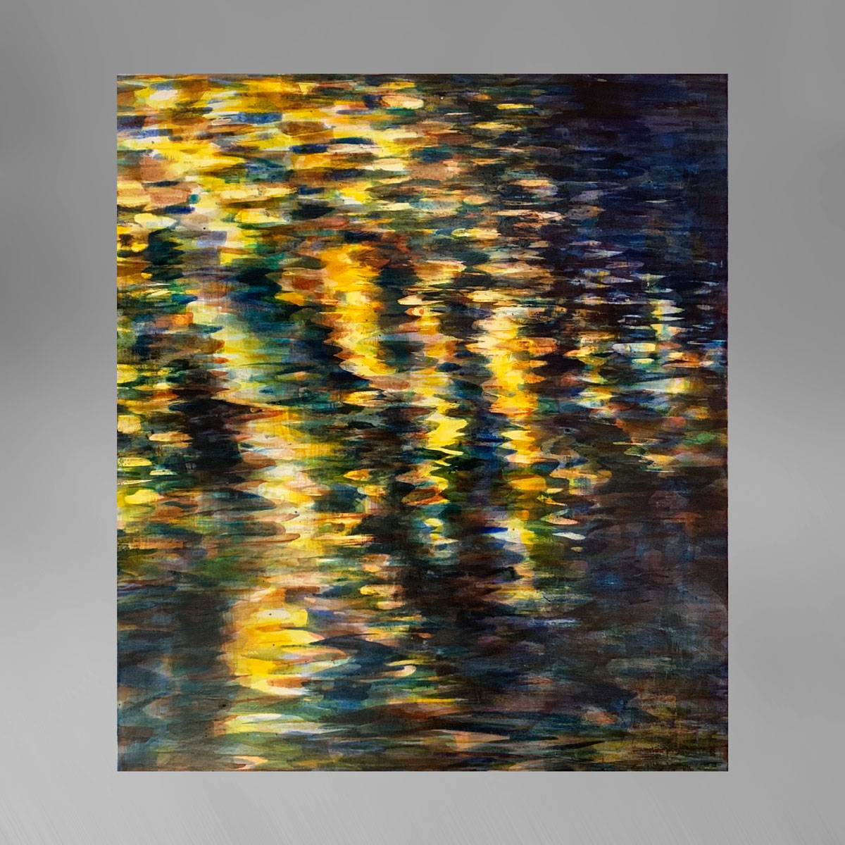 Rupert Muldoon Night River: Blue & gold
